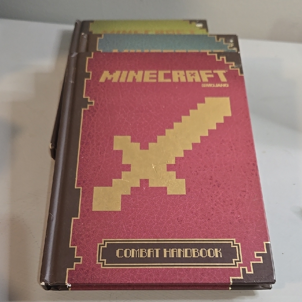Minecraft Set of 3 Book s